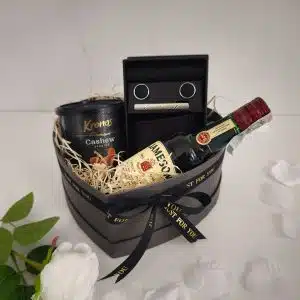 Кутия сърце с Jameson Irish Whiskey
