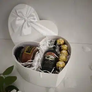 Кутия сърце с Baileys